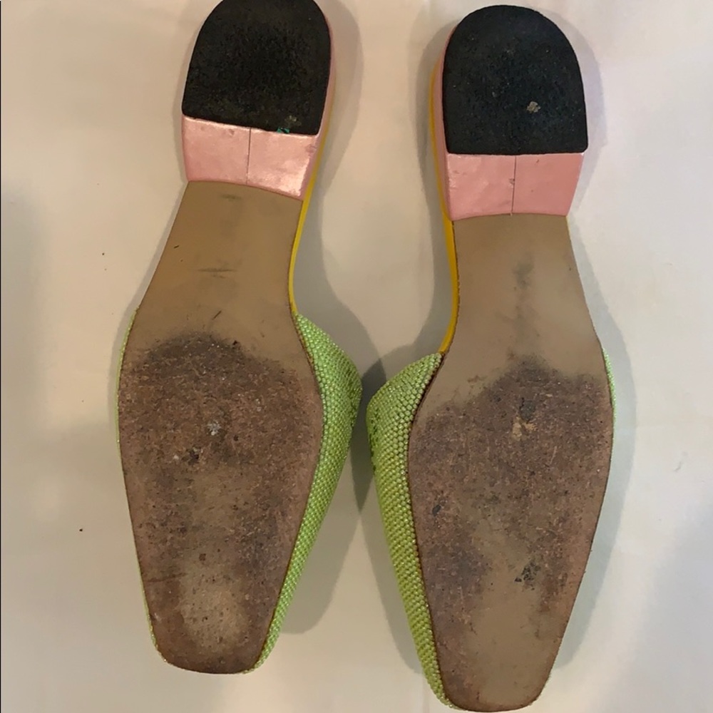Hand Beaded Slides - Picture 5 of 5